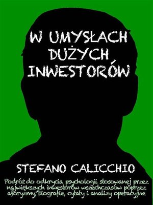 cover image of W umysłach dużych inwestorów